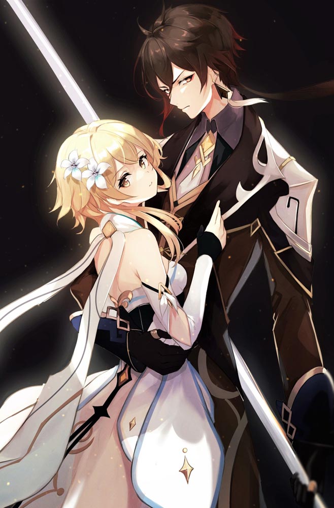 晚安原神#原神同人图#P站本子【2月3日新】