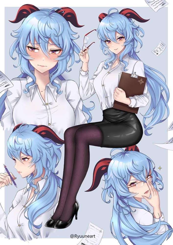 晚安原神#原神同人图#P站本子【2月3日新】