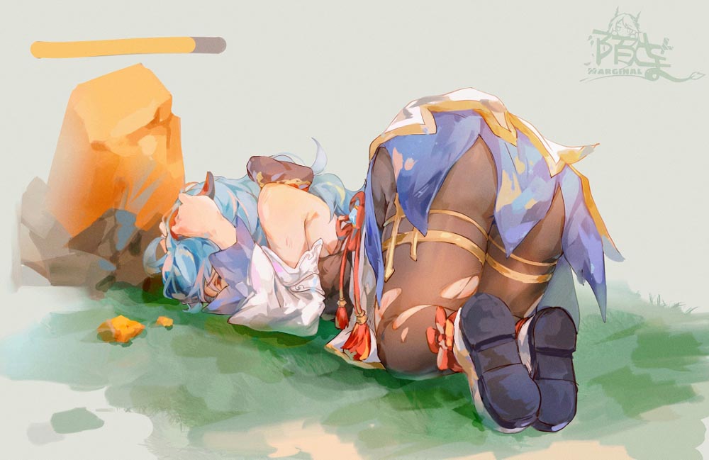 每日好图：午安原神#原神同人图#P站本子【2月4日新】