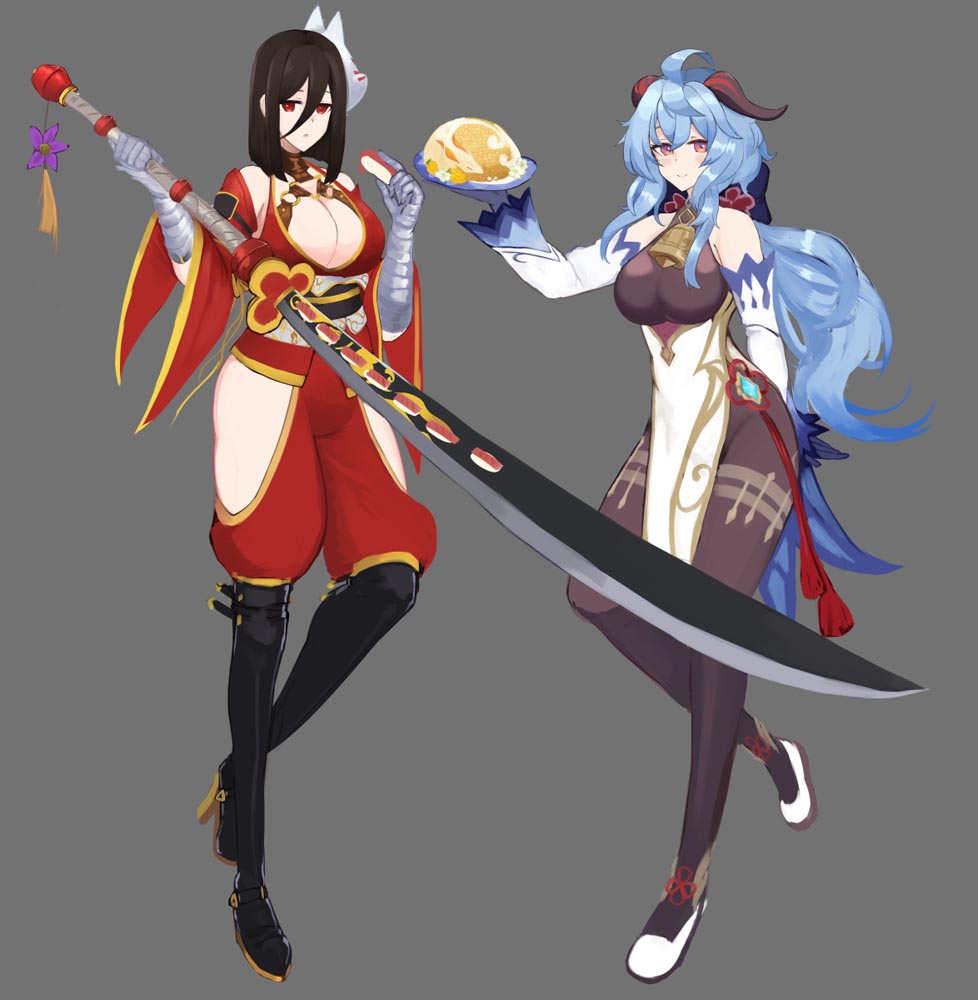 每日好图：晚安原神#原神同人图#P站本子【2月4日新】