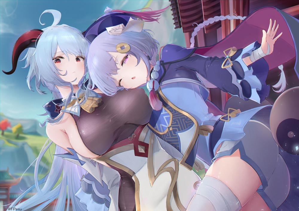 每日好图：晚安原神#原神同人图#P站本子【2月4日新】