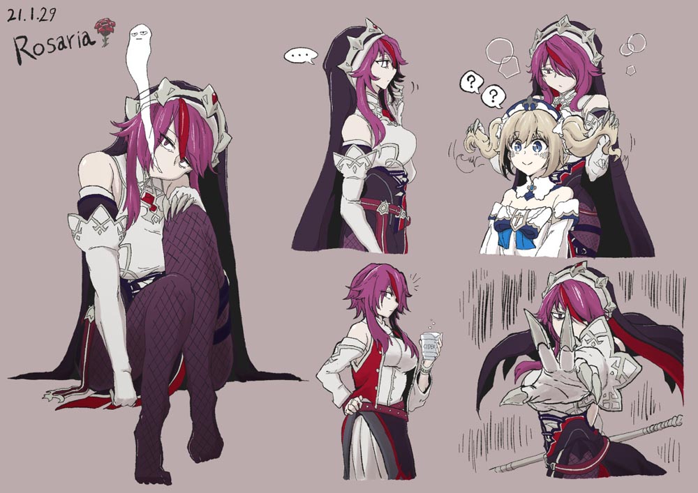 每日好图：晚安原神#原神同人图#P站本子【2月4日新】