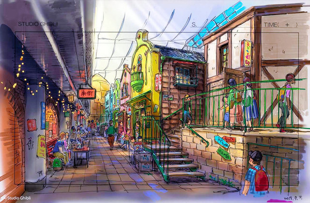 日本吉卜力公园公布新景观：哈尔的移动城堡