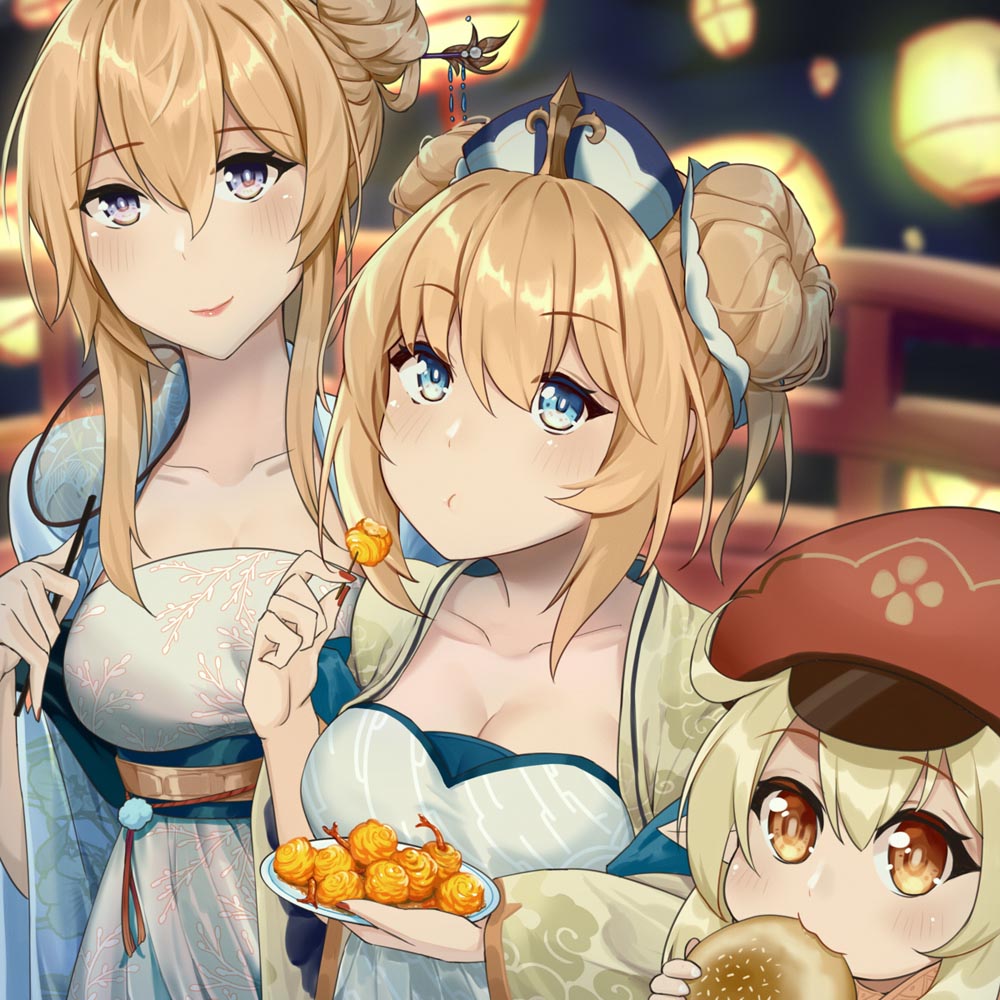 午安原神#原神同人图#P站插画福利【2月10日新】