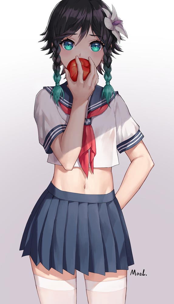 每日好图：早安原神#原神同人图#P站【2月11日新】