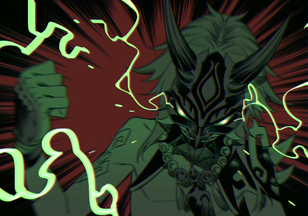 每日好图：午安原神#原神同人图#P站【2月11日新】