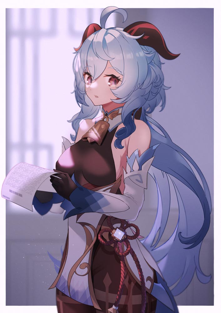 每日好图：晚安原神#原神同人图#P站【2月11日新】