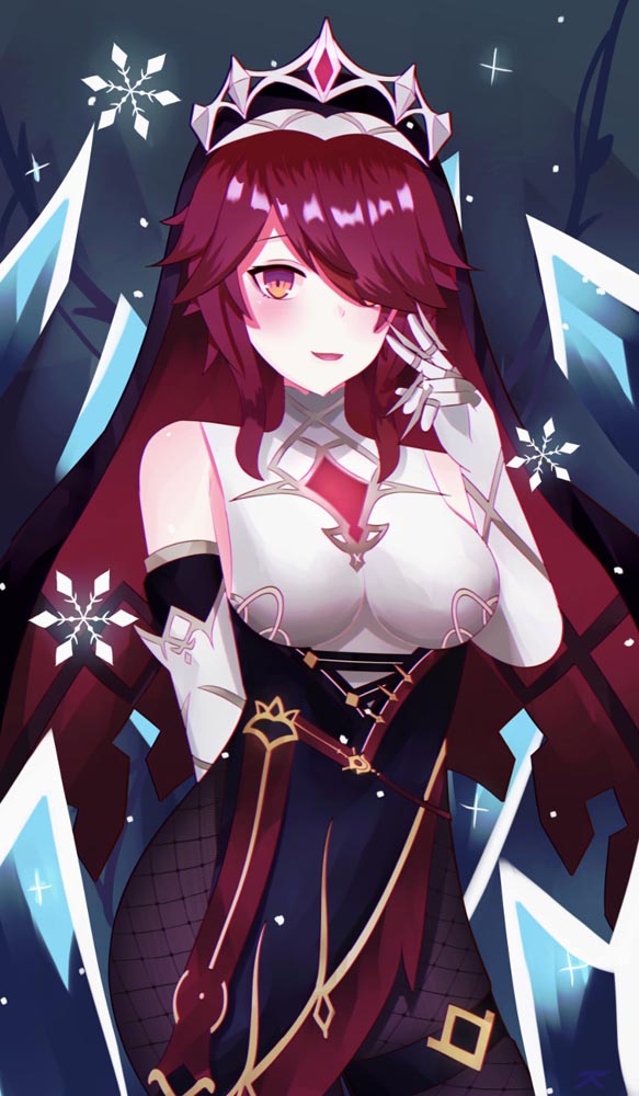 每日好图：晚安原神#原神同人图#P站【2月11日新】