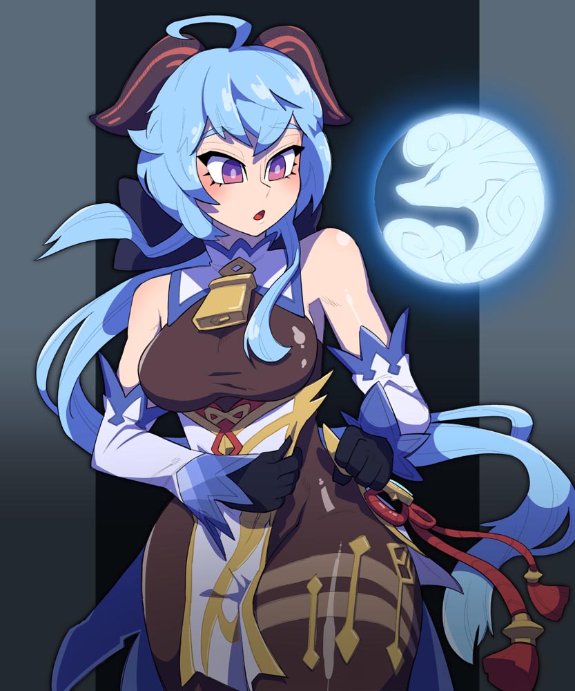 每日好图：晚安原神#原神同人图#P站【2月11日新】