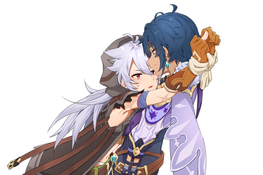 春节快乐：早安原神#原神同人图#P站【2月12日新】