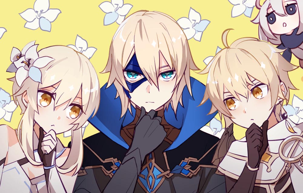 春节快乐：早安原神#原神同人图#P站【2月12日新】