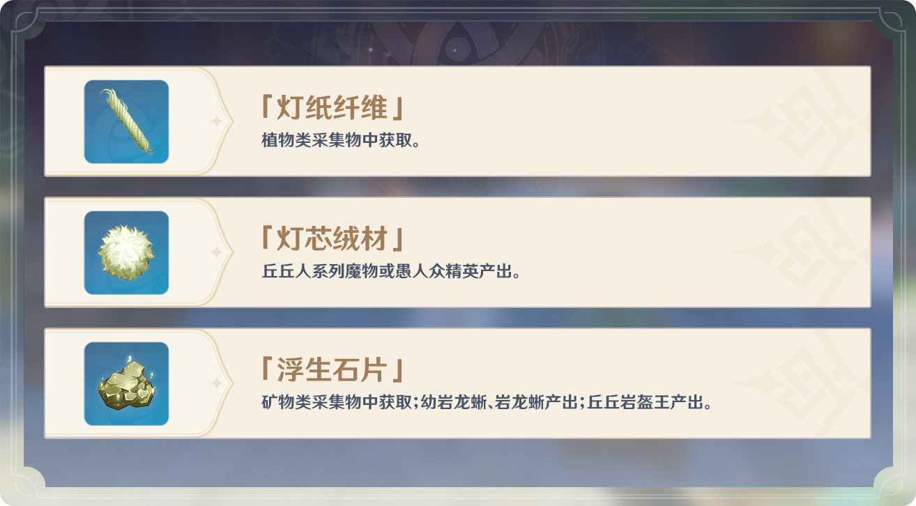 原神1.3：「海灯节」玩法说明