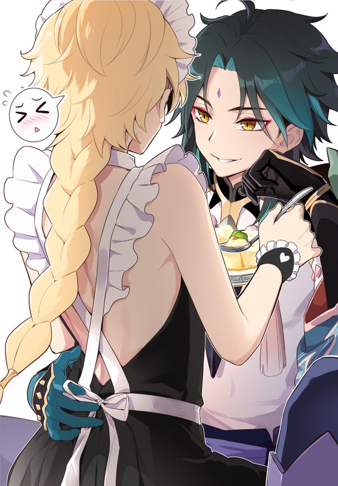 春节快乐：早安原神#原神同人图#P站【2月13日新】