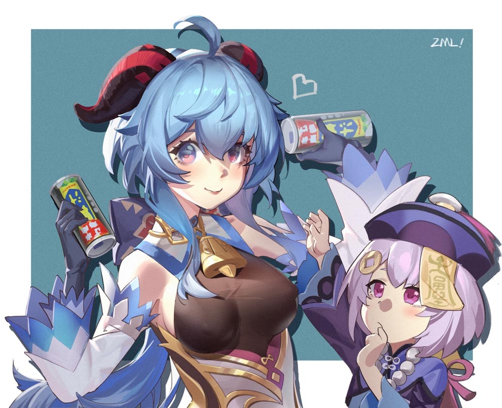 春节快乐：早安原神#原神同人图#P站【2月13日新】