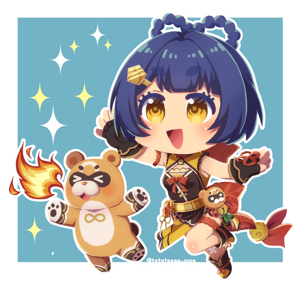 春节快乐：午安原神#原神同人图#P站【2月13日新】