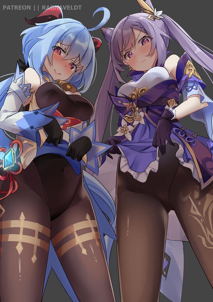 春节快乐：晚安原神#原神同人图#P站【2月13日新】