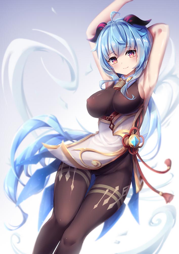 每日好图：晚安原神#原神同人图#P站【2月11日新】