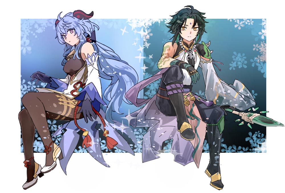 每日好图：晚安原神#原神同人图#P站【2月11日新】