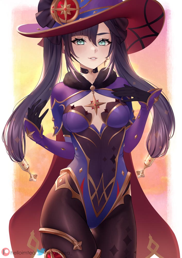 每日好图：晚安原神#原神同人图#P站【2月11日新】