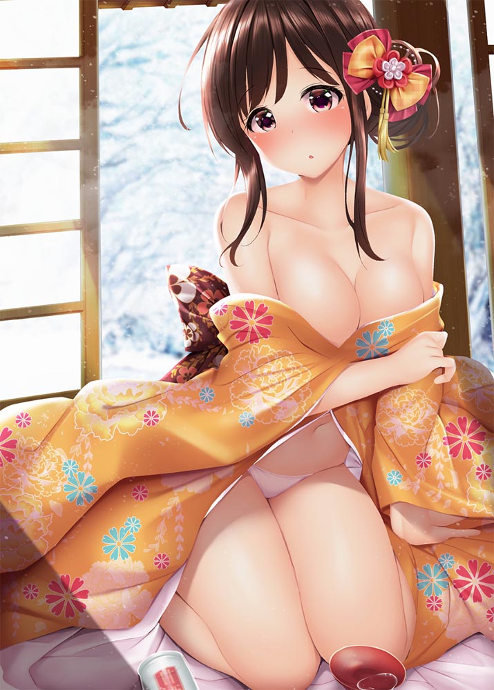 每日好图：P站#二次元美少女插画精选#小裤裤【みなとおじたん】