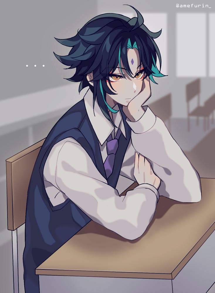 每日好图：午安原神#原神同人图#Pixiv【2月19日新】