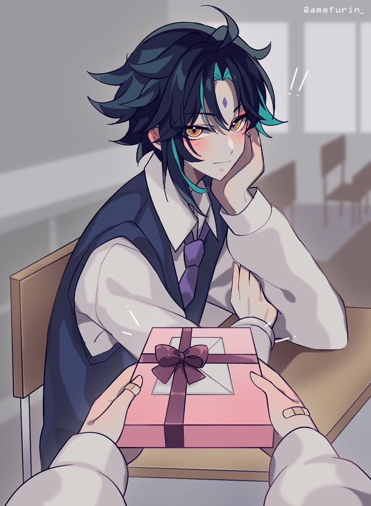 每日好图：午安原神#原神同人图#Pixiv【2月19日新】