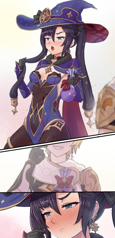 每日好图：午安原神#原神同人图#Pixiv【2月19日新】