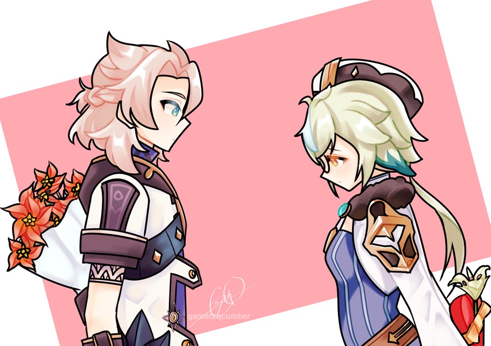 每日好图：早安原神#原神同人图#Pixiv【2月20日新】