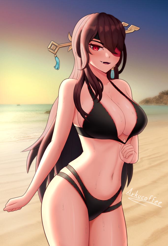 每日好图：午安原神#原神同人图#Pixiv【2月20日新】