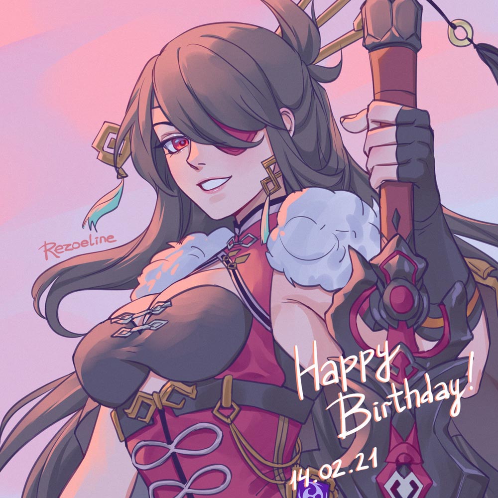 每日好图：午安原神#原神同人图#Pixiv【2月20日新】