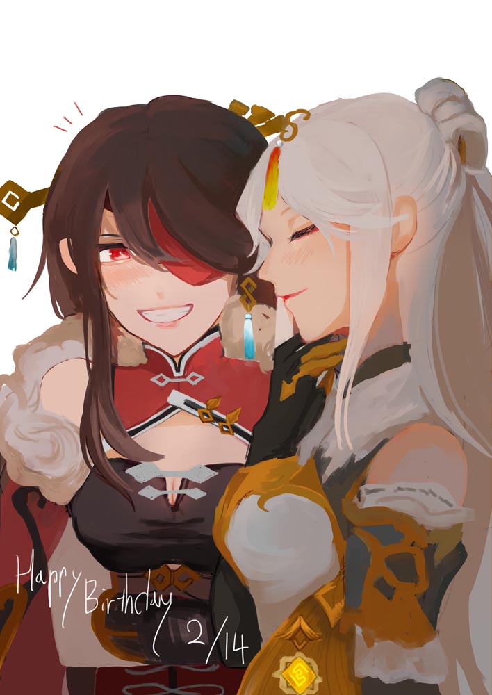 每日好图：午安原神#原神同人图#Pixiv【2月20日新】