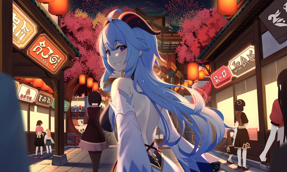 每日好图：晚安原神#原神同人图#Pixiv【2月20日新】