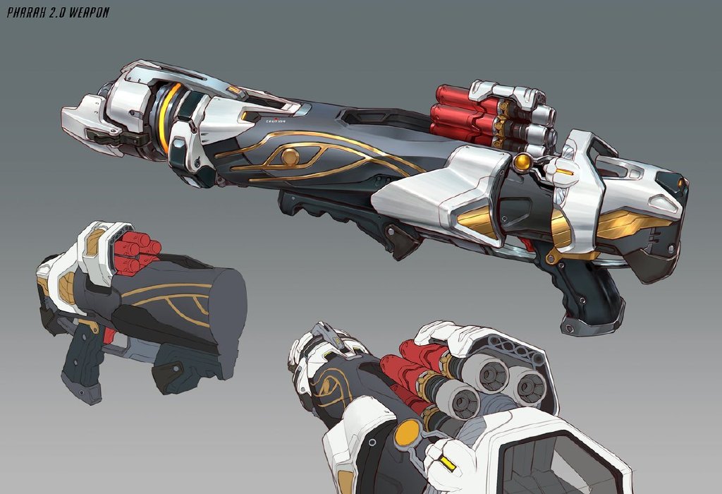 暴雪嘉年华：《守望先锋2》黑百合、法老之鹰、麦克雷、死神新外观