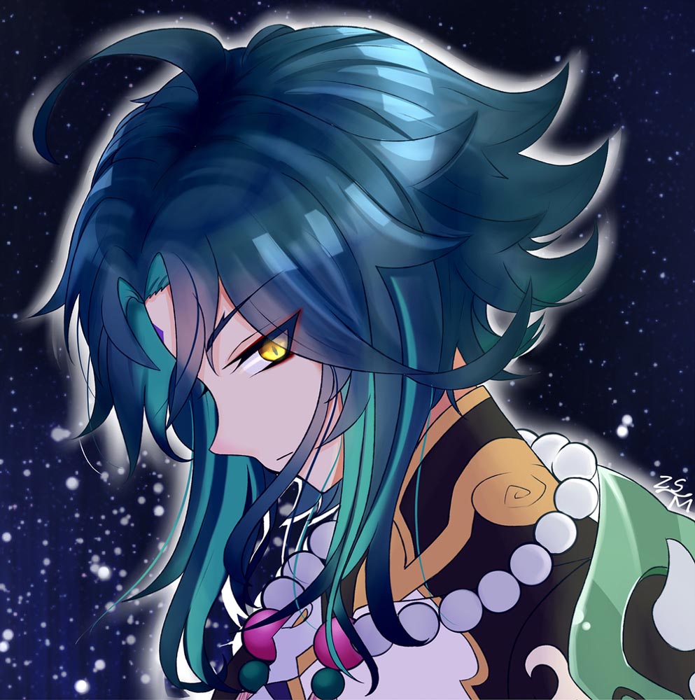 每日好图：早安原神#原神同人图#Pixiv【2月21日新】