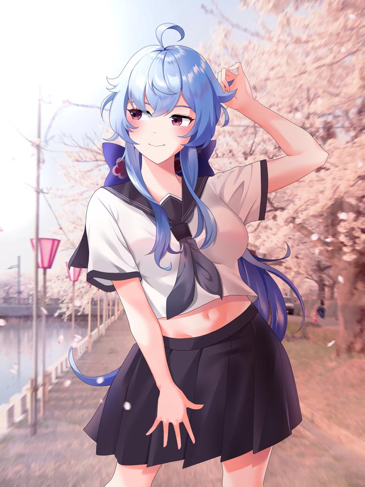 每日好图：午安原神#原神同人图#Pixiv【2月21日新】