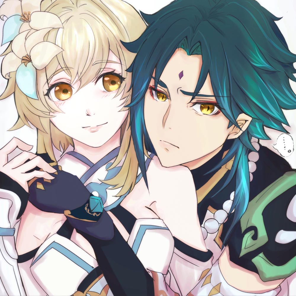 每日好图：午安原神#原神同人图#Pixiv【2月21日新】