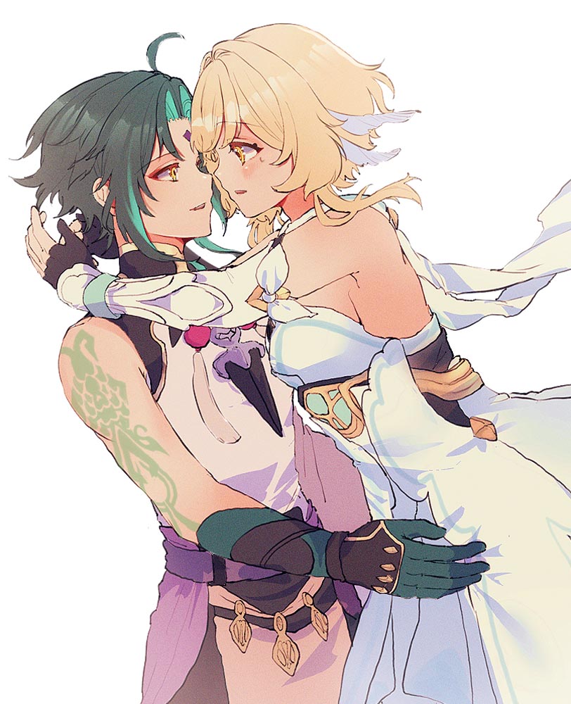 每日好图：午安原神#原神同人图#Pixiv【2月21日新】