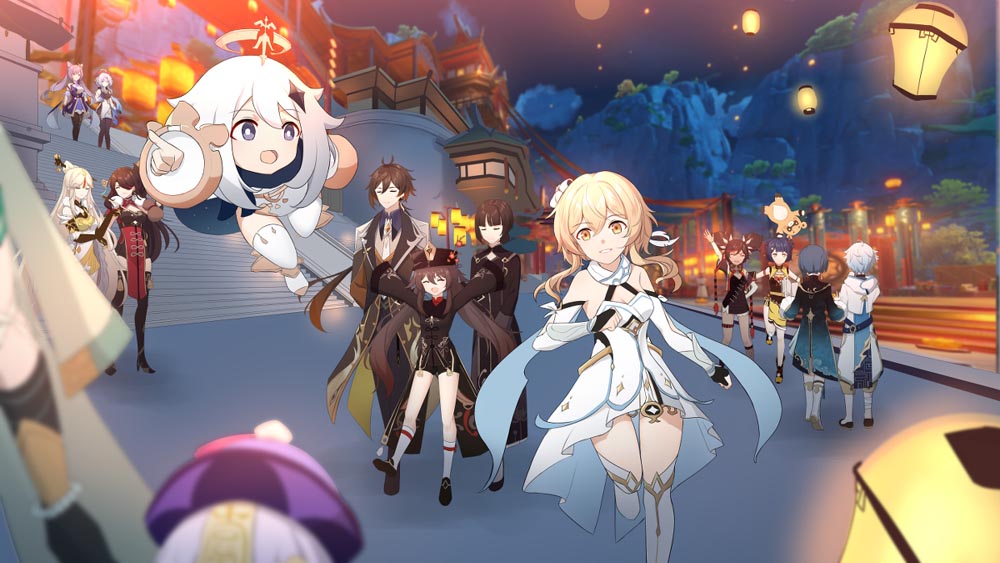 每日好图：晚安原神#原神同人图#Pixiv【2月21日新】