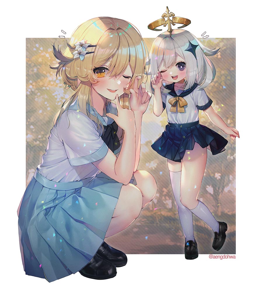 每日好图：晚安原神#原神同人图#Pixiv【2月21日新】