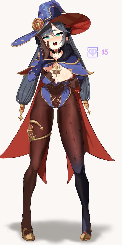 每日好图：晚安原神#原神同人图#Pixiv【2月21日新】