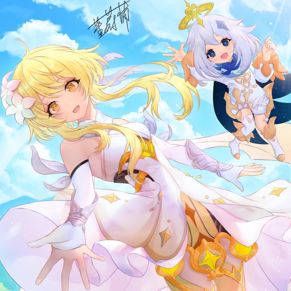 每日好图：早安原神#原神同人图#Pixiv【2月22日新】