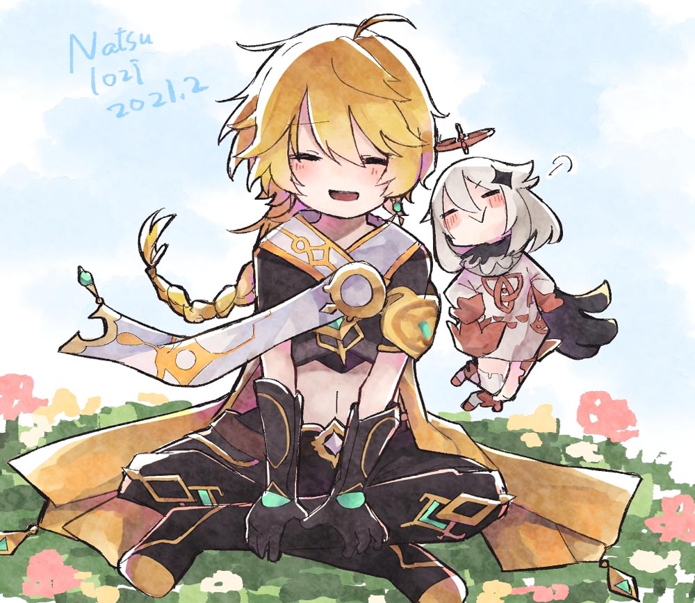 每日好图：午安原神#原神同人图#Pixiv【2月22日新】