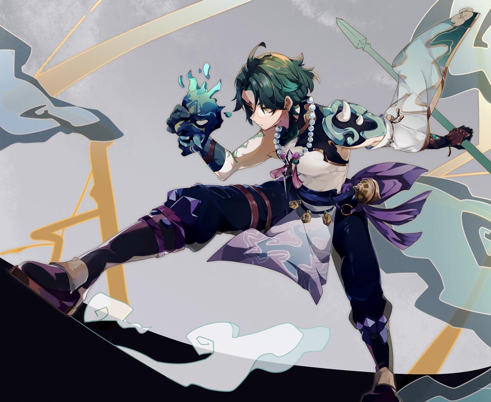 每日好图：晚安原神#原神同人图#Pixiv【2月22日新】