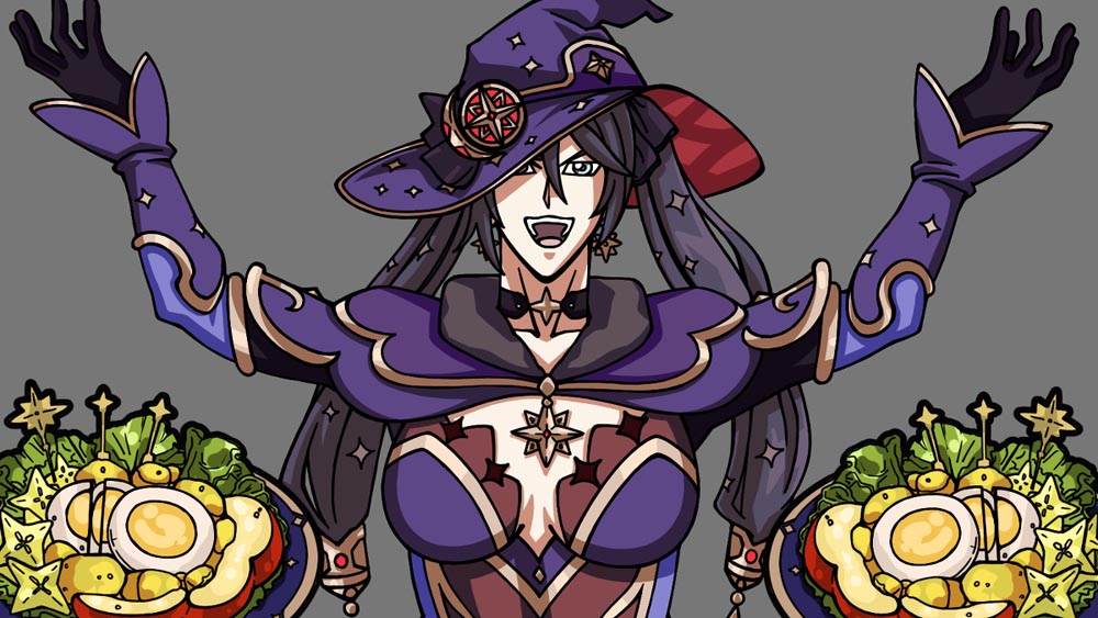 每日好图：晚安原神#原神同人图#Pixiv【2月22日新】