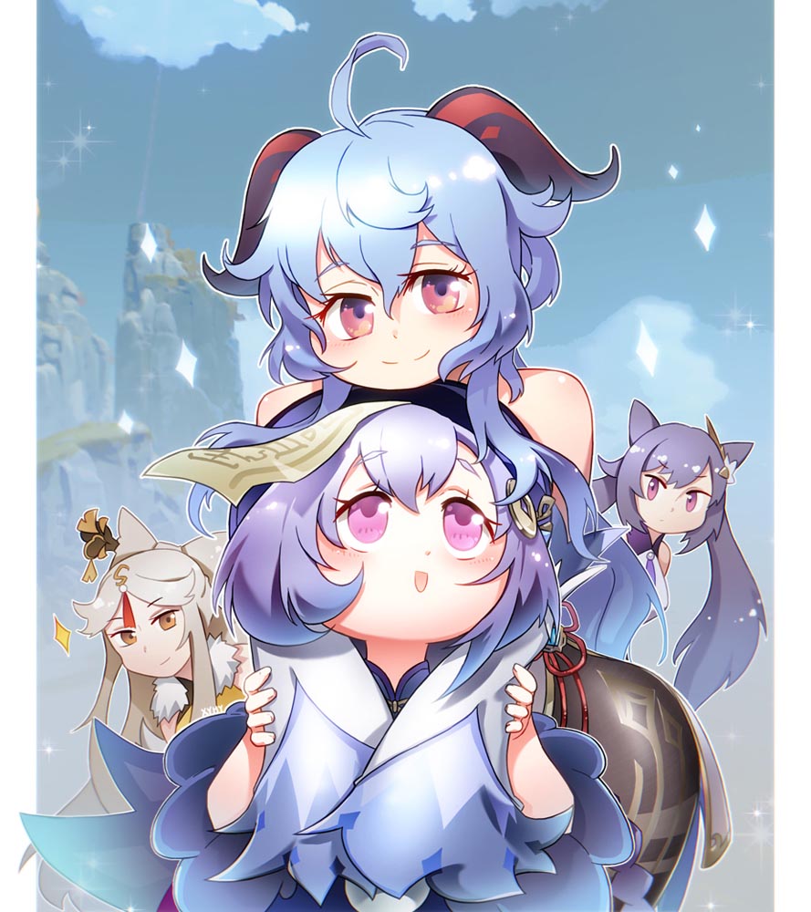 每日好图：早安原神#原神同人图#P站涩图福利【2月23日新】