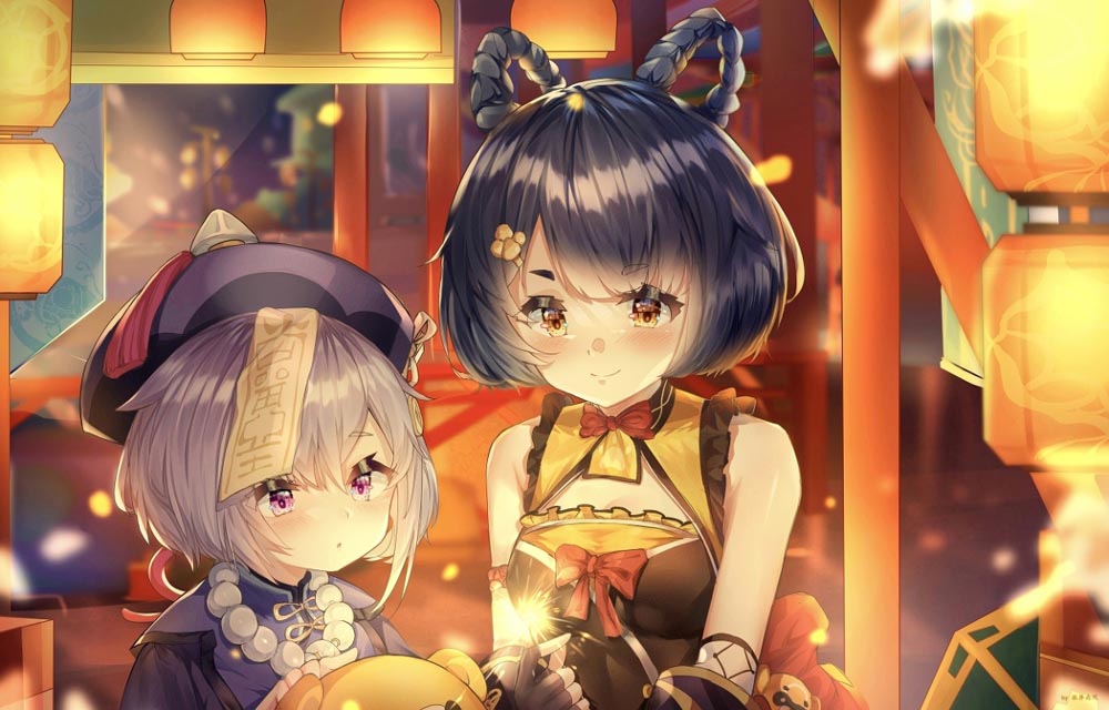 每日好图：晚安原神#原神同人图#P站涩图福利【2月23日新】