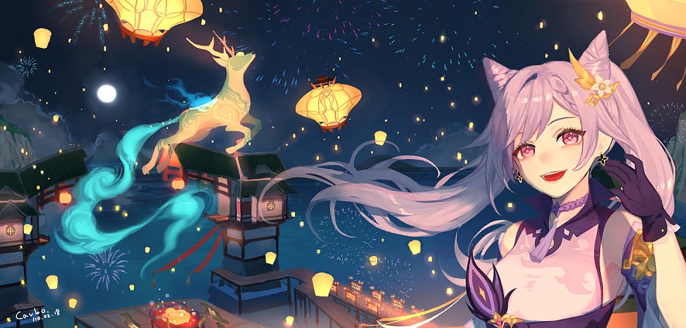 早安原神#原神同人图#P站涩图福利【2月24日新】