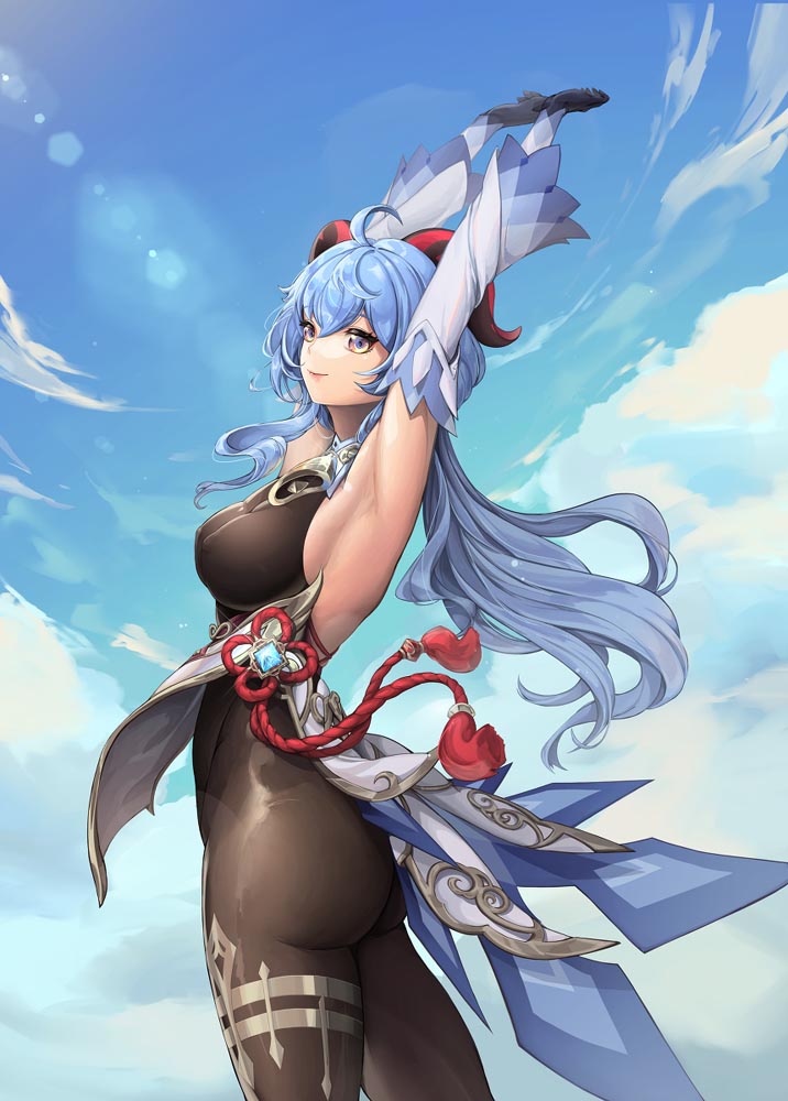 早安原神#原神同人图#P站涩图福利【2月24日新】