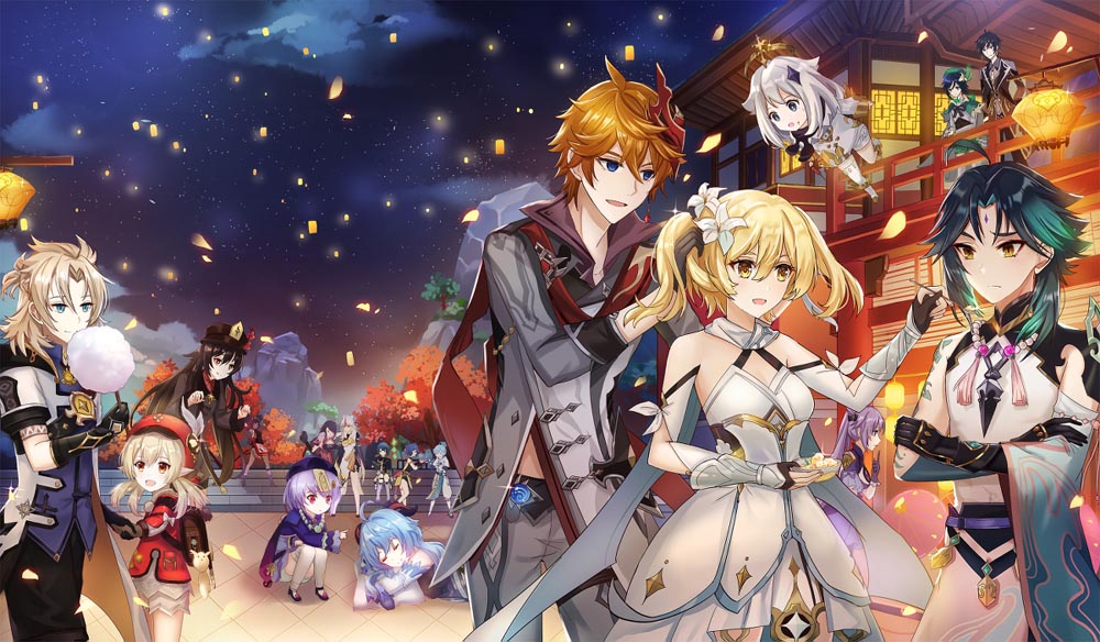 晚安原神#原神同人图#P站涩图福利【2月24日新】