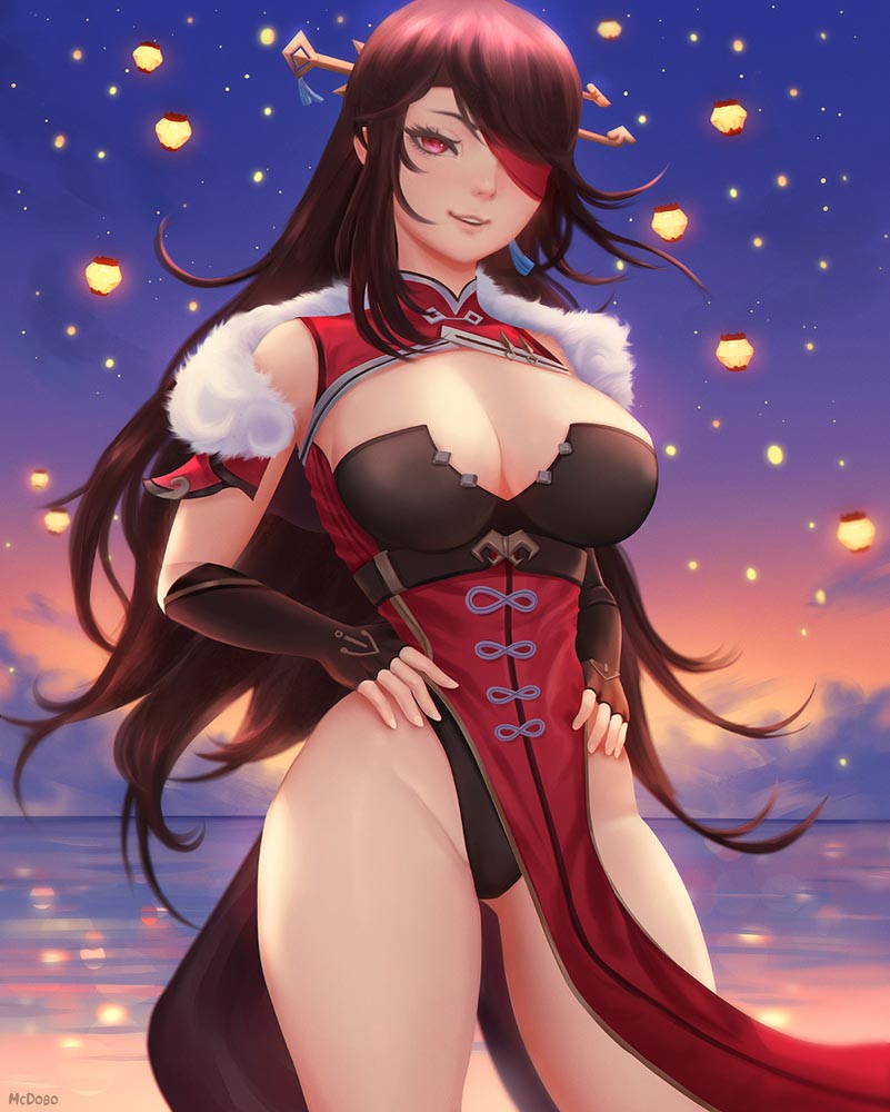 晚安原神#原神同人图#P站涩图福利【2月24日新】